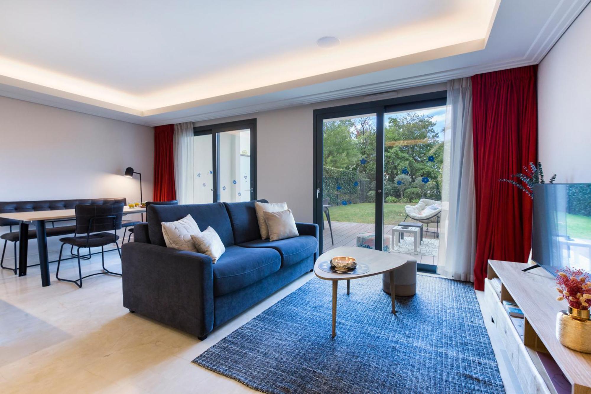 Luxury Garden 2br In The Development Of Cap D'antibes-juan Les Pins Appartement *